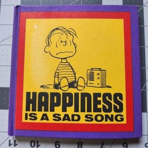 Peanuts Happiness Is A Sad Song Book